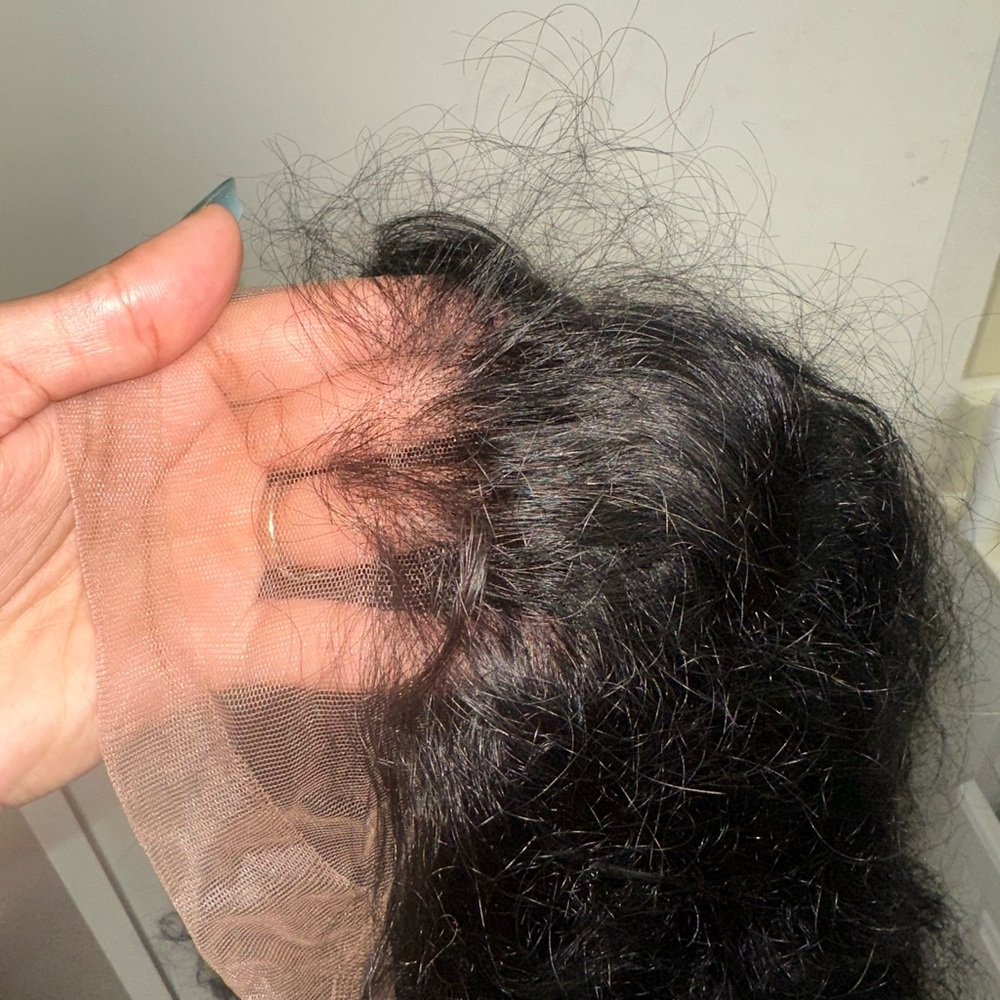 Natural Black Lace Front Wig